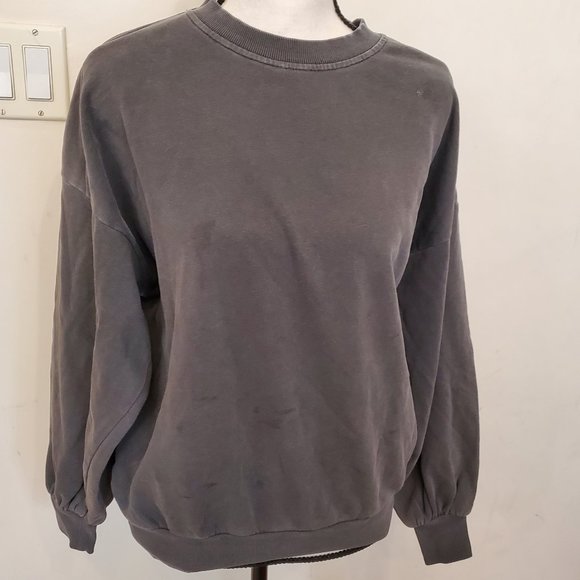 H&M gray sweatshirt sz XS - Picture 1 of 4